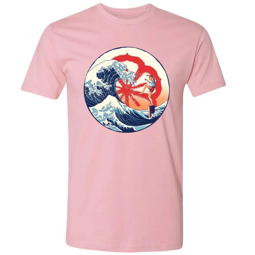 The Great Wave Of Miyagi Premium Unisex T-shirt - 3