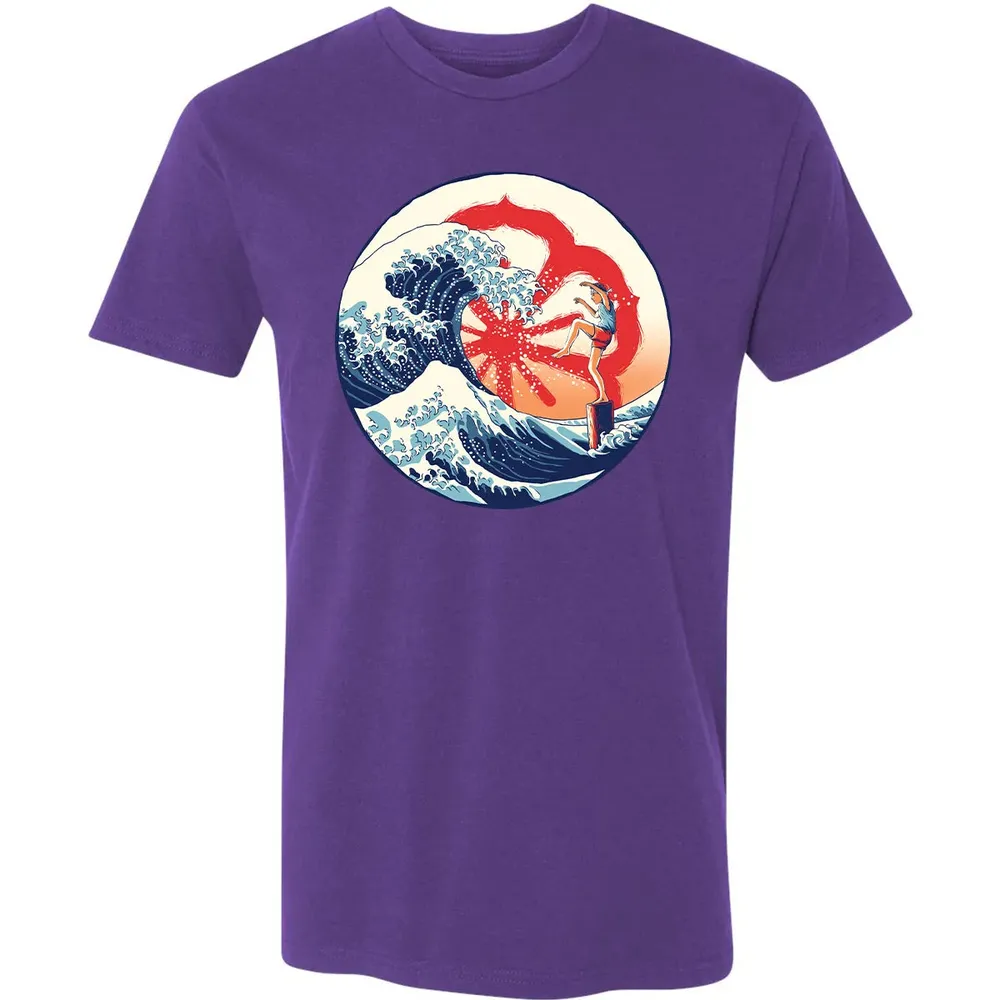 The Great Wave Of Miyagi Premium Unisex T-shirt - 7