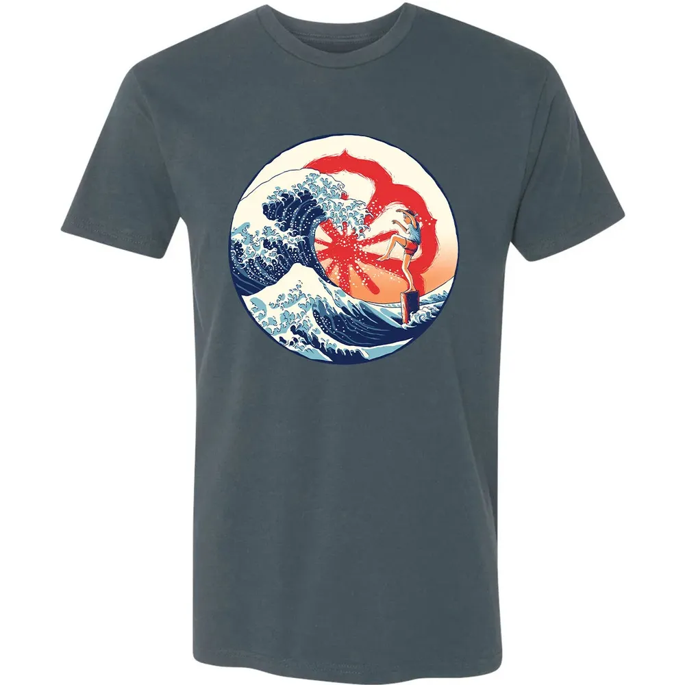 The Great Wave Of Miyagi Premium Unisex T-shirt - 14