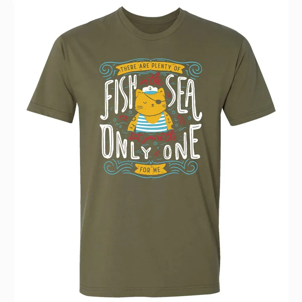 Plenty Of Fish In The Sea Premium Unisex T-shirt - 5