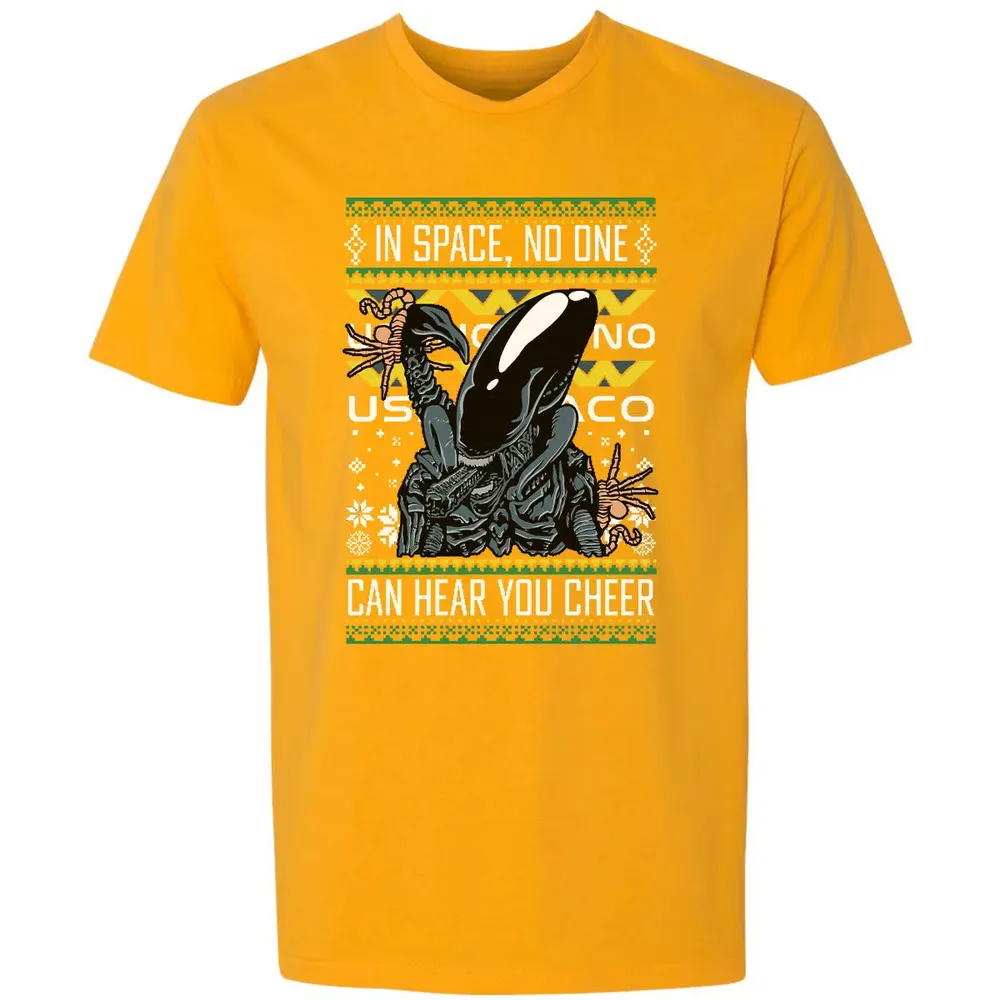 No One Can Hear You Cheer Premium Unisex T-shirt - 11
