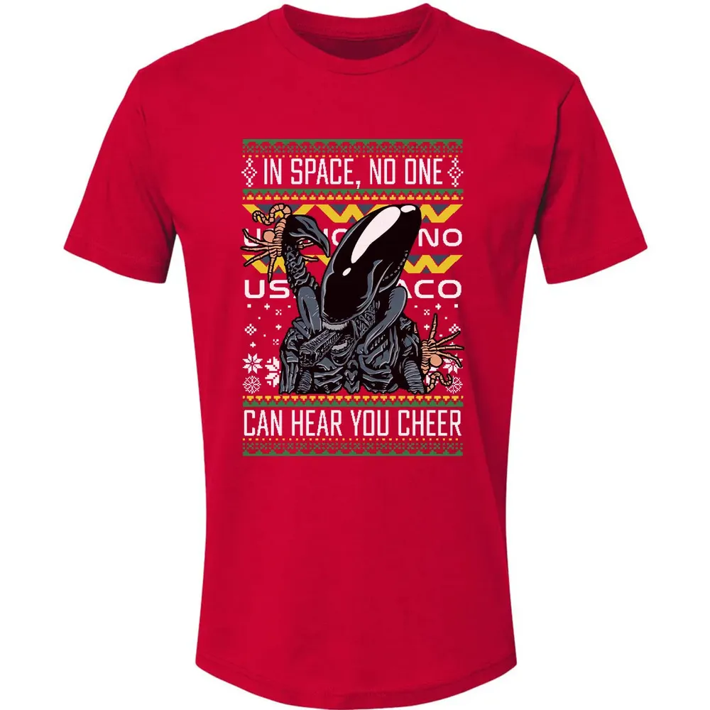 No One Can Hear You Cheer Premium Unisex T-shirt - 6