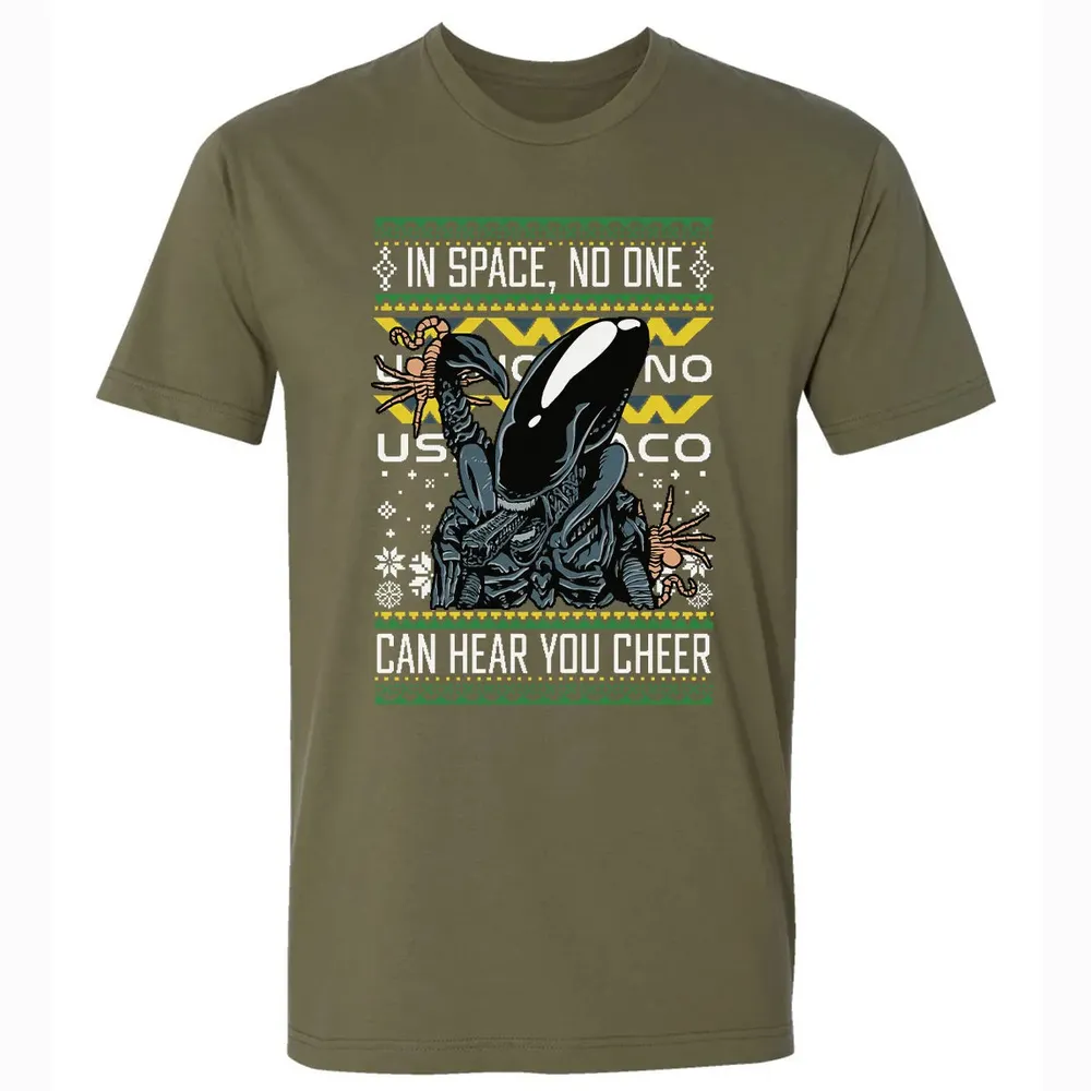 No One Can Hear You Cheer Premium Unisex T-shirt - 5