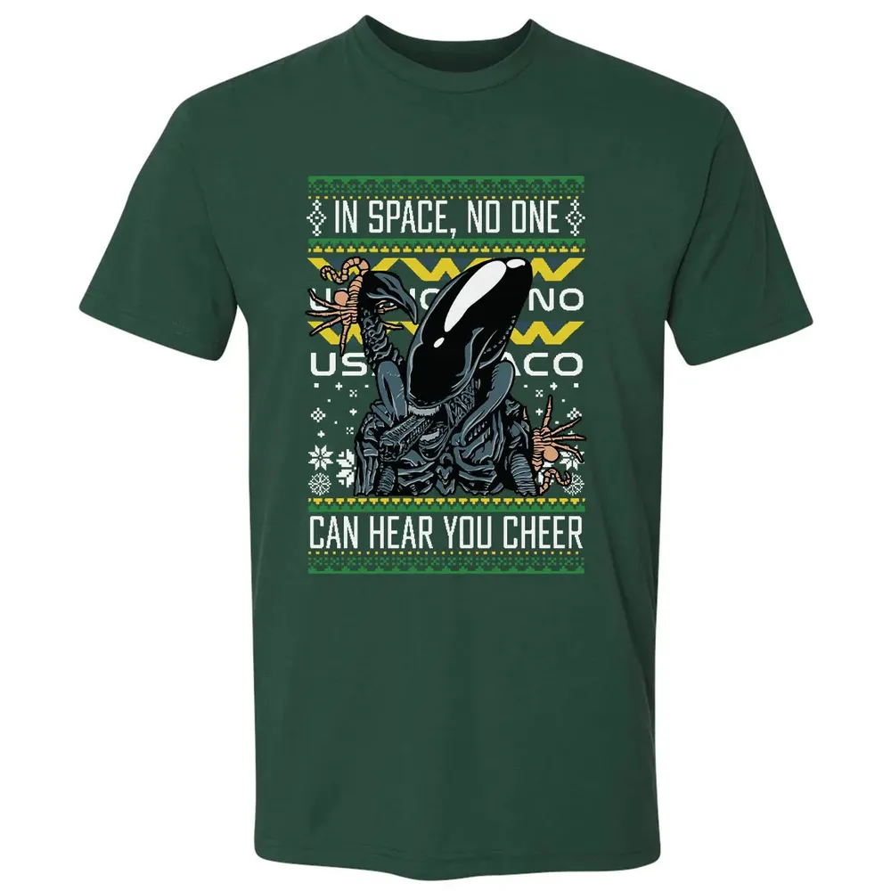 No One Can Hear You Cheer Premium Unisex T-shirt - 12