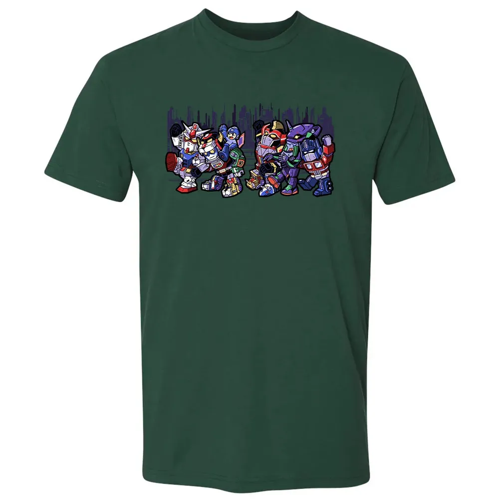 Where The Wild Mechs Are Premium Unisex T-shirt - 12