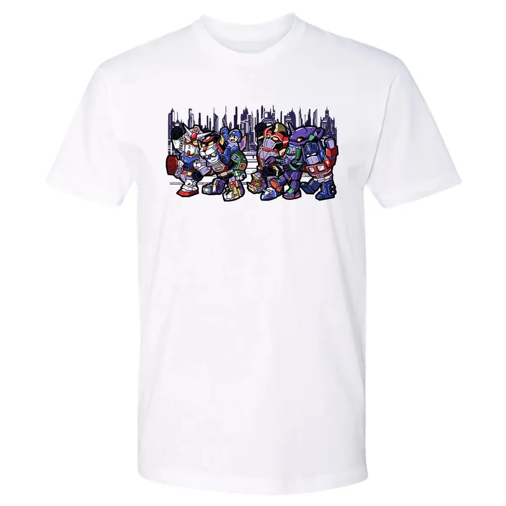 Where The Wild Mechs Are Premium Unisex T-shirt - 4