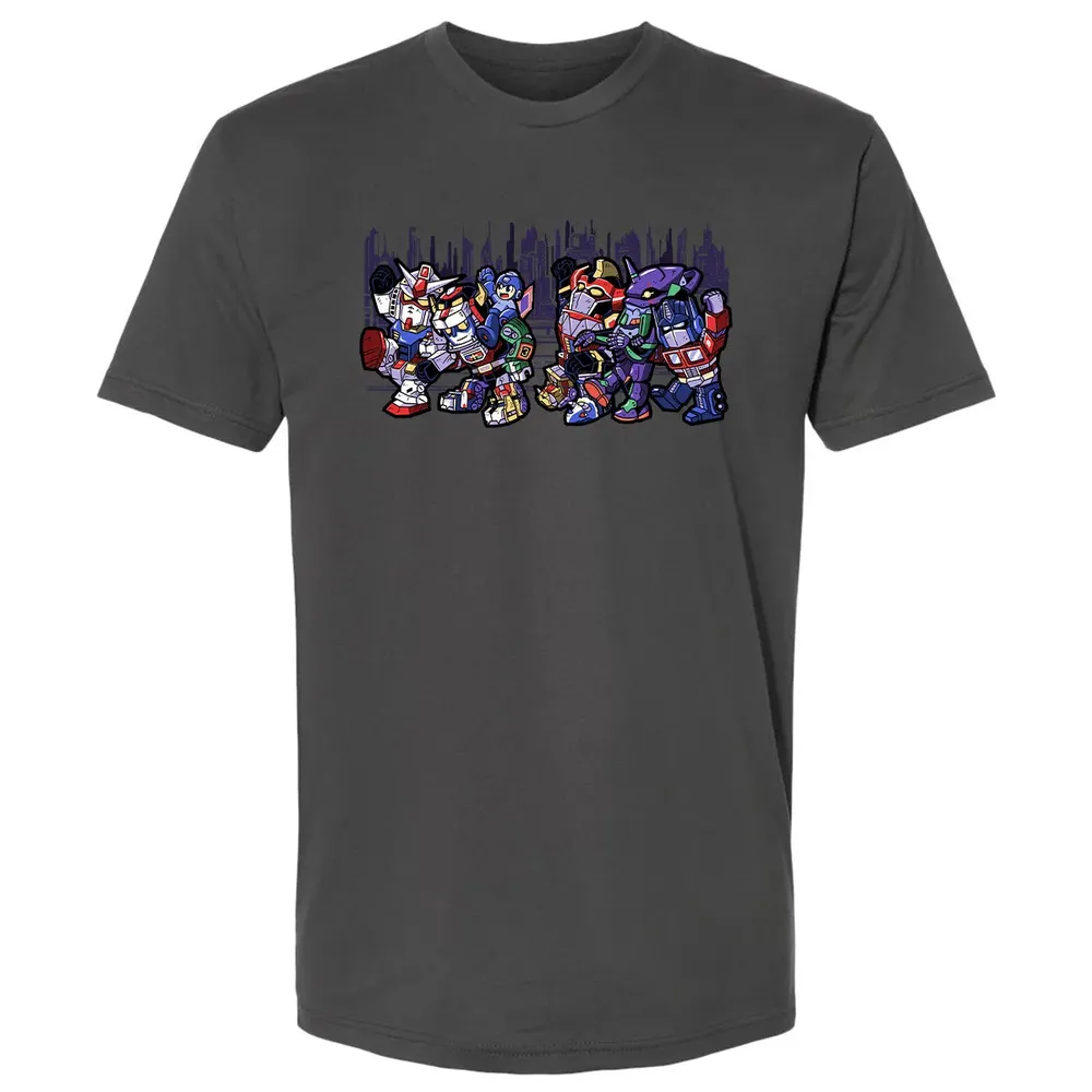 Where The Wild Mechs Are Premium Unisex T-shirt - 8