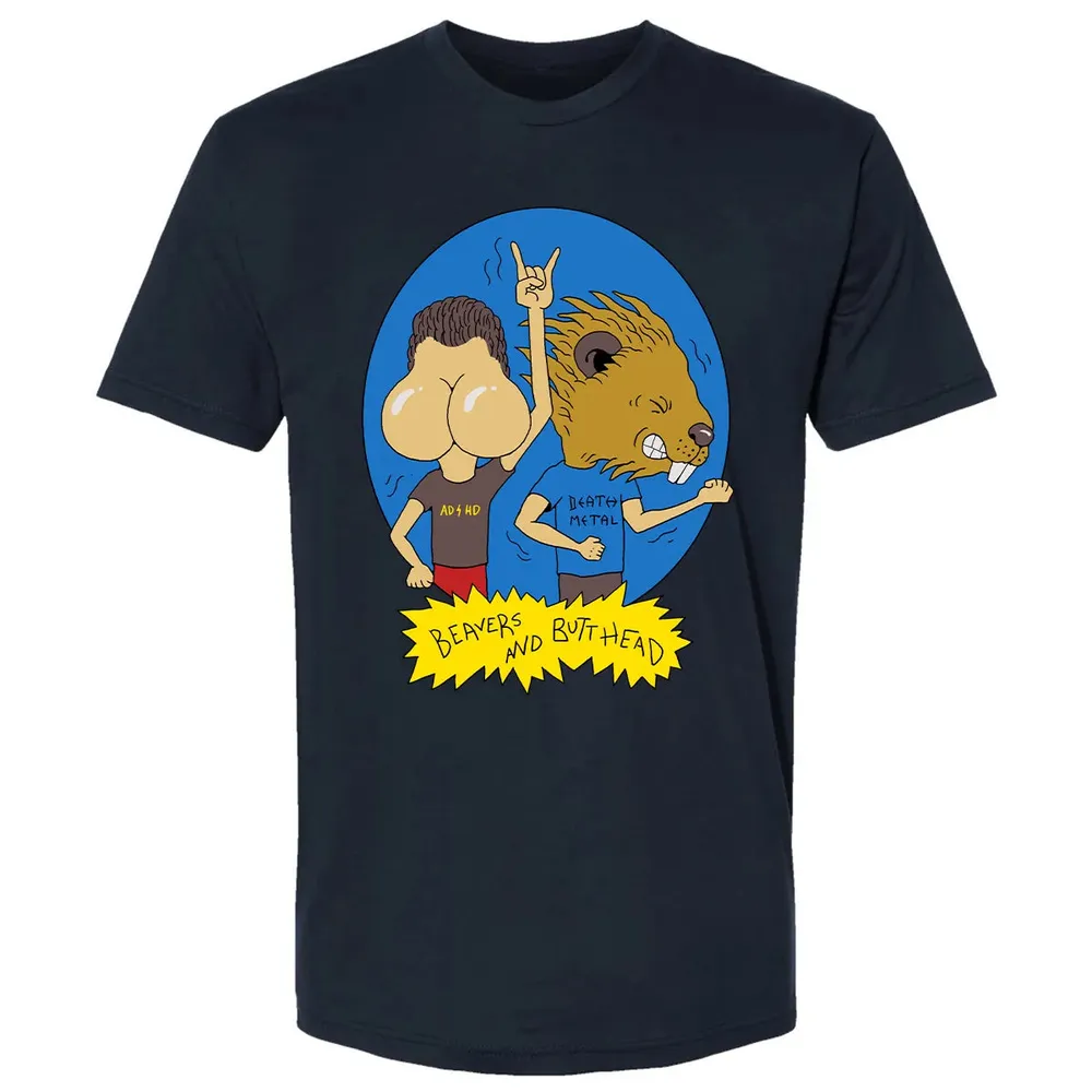 Beavers and Butt-Head Premium Unisex T-shirt - 2