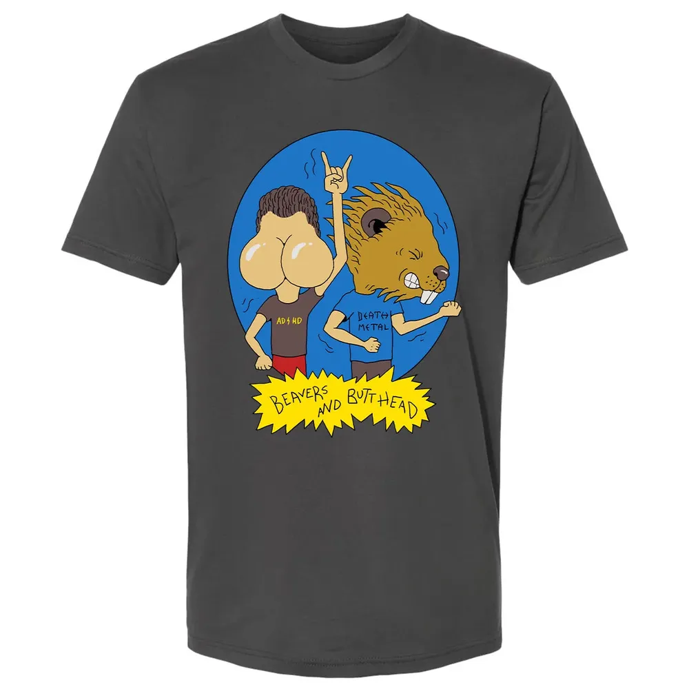 Beavers and Butt-Head Premium Unisex T-shirt - 8