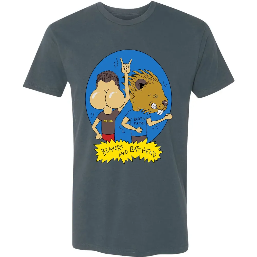 Beavers and Butt-Head Premium Unisex T-shirt - 14