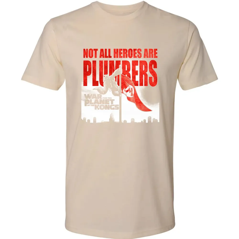 Not All Heroes Are Plumbers Premium Unisex T-shirt - 13