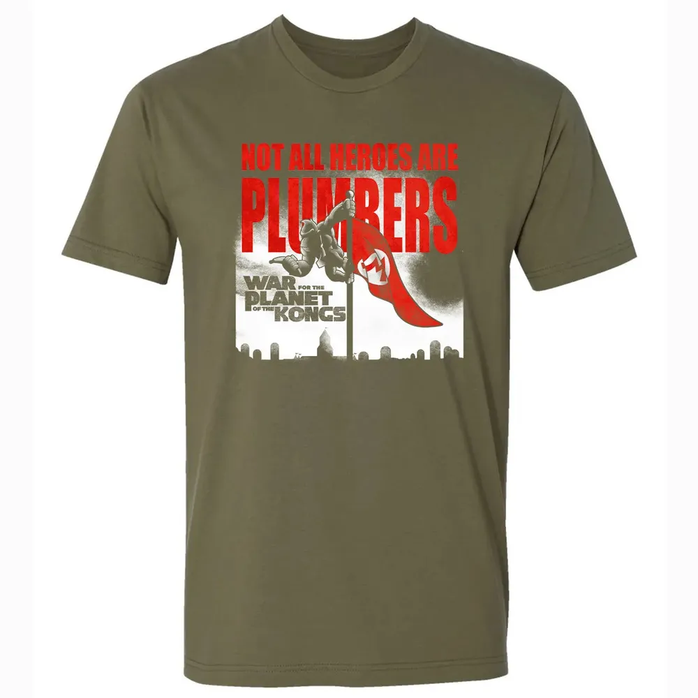 Not All Heroes Are Plumbers Premium Unisex T-shirt - 5