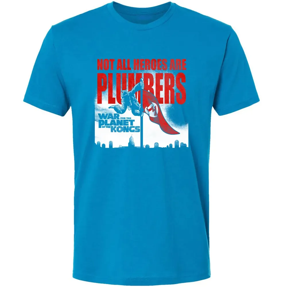 Not All Heroes Are Plumbers Premium Unisex T-shirt - 15