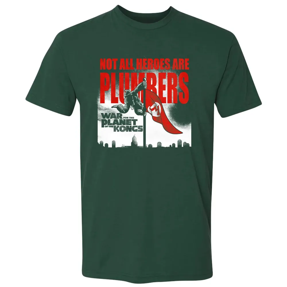 Not All Heroes Are Plumbers Premium Unisex T-shirt - 12