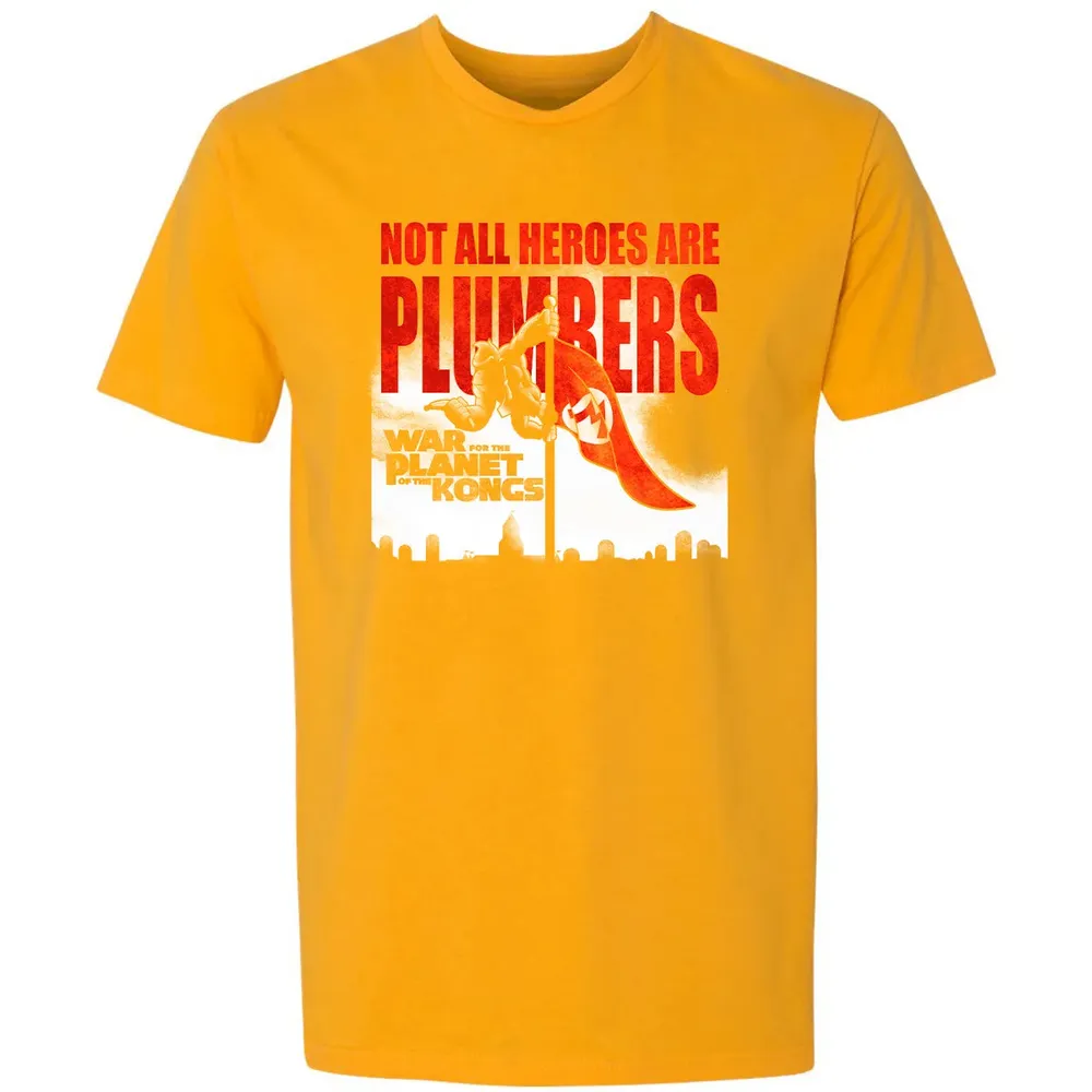Not All Heroes Are Plumbers Premium Unisex T-shirt - 11
