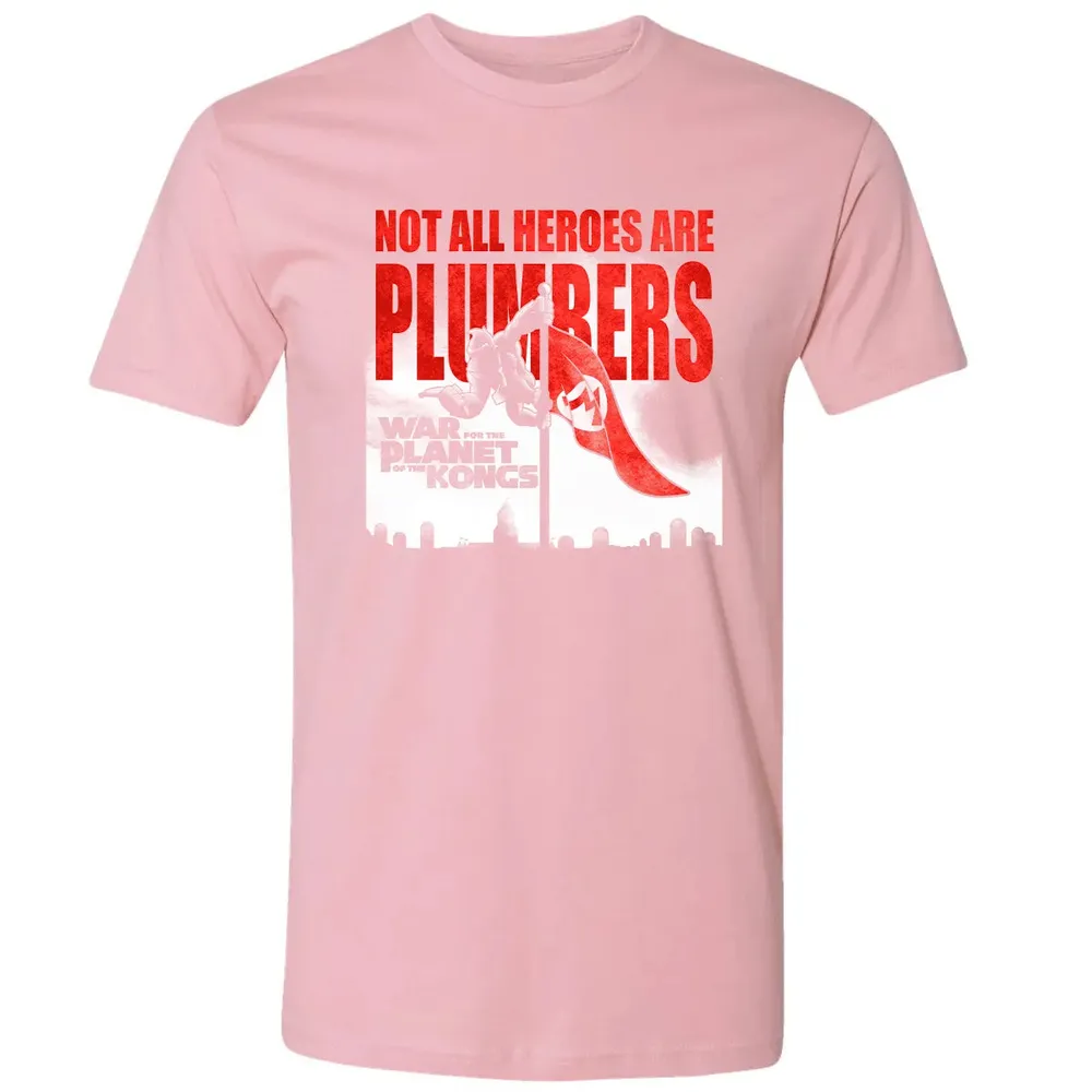 Not All Heroes Are Plumbers Premium Unisex T-shirt - 3