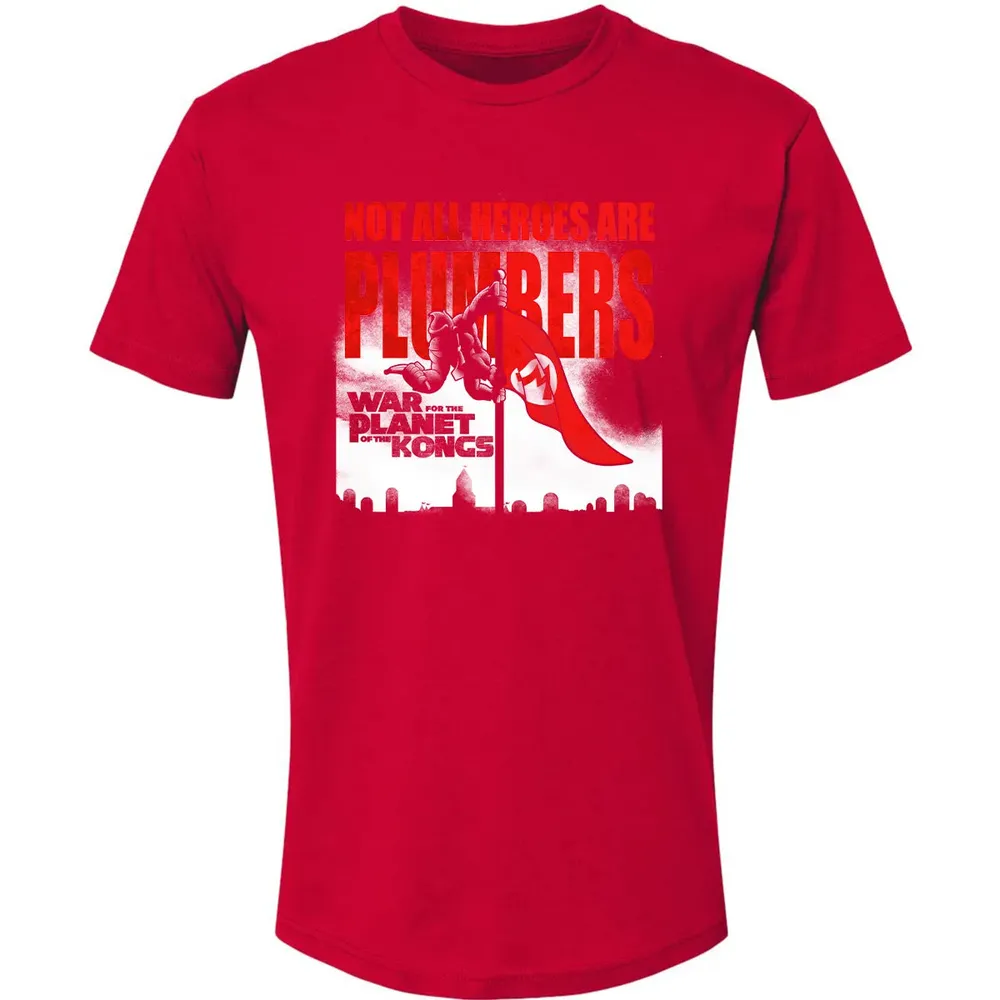 Not All Heroes Are Plumbers Premium Unisex T-shirt - 6