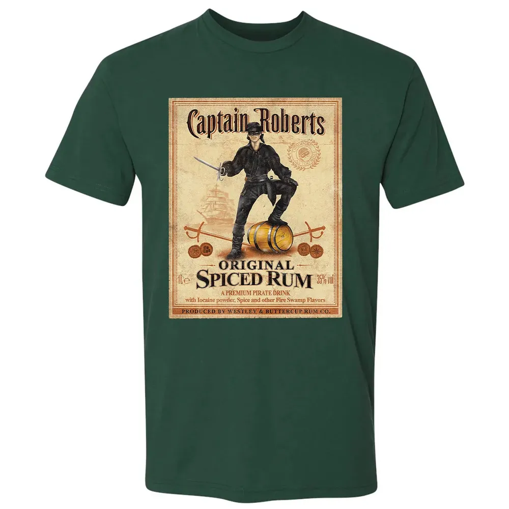 Captain Roberts Spiced Rum Premium Unisex T-shirt - 12