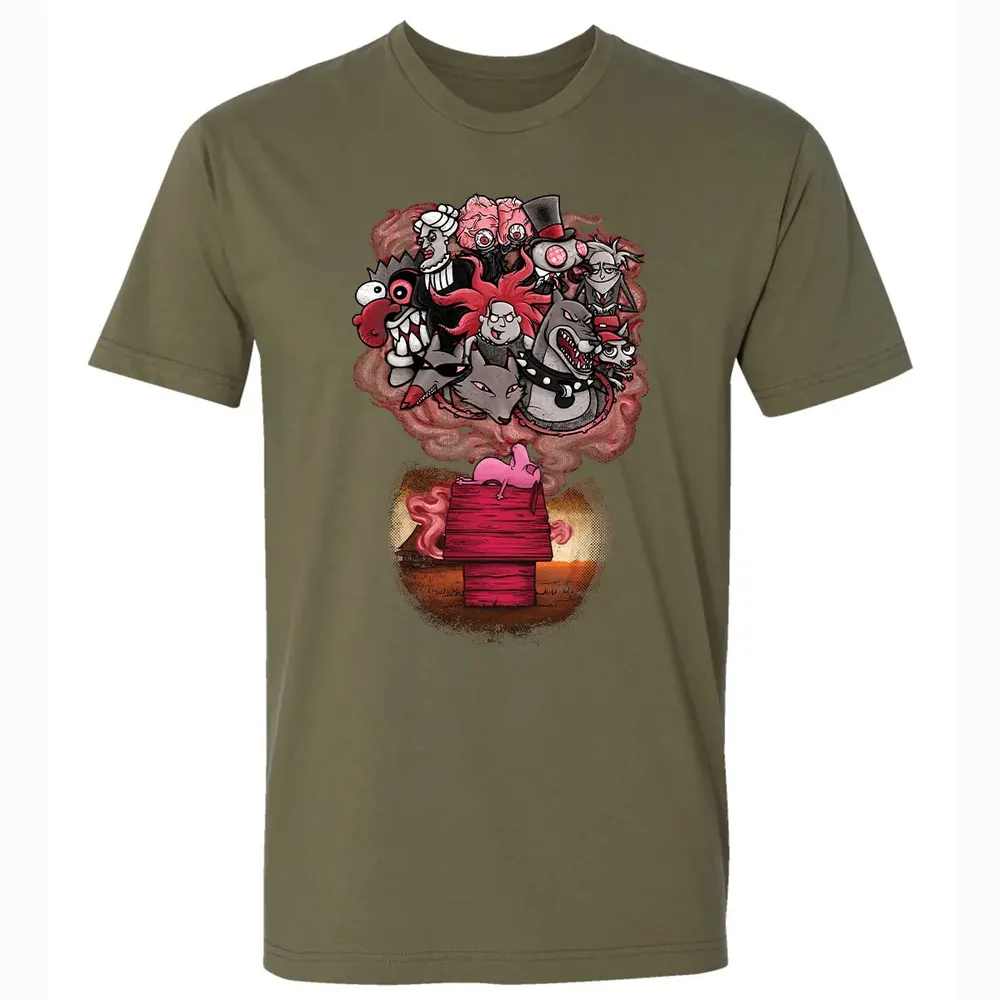 Courage Nightmare Premium Unisex T-shirt - 5
