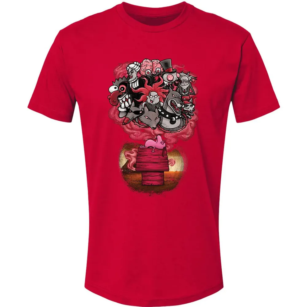 Courage Nightmare Premium Unisex T-shirt - 6