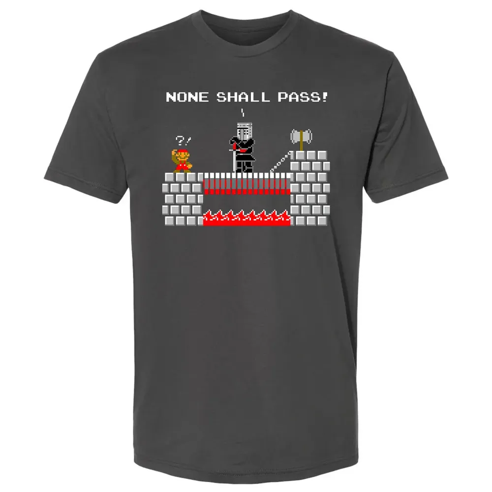 No Plumbers Shall Pass Premium Unisex T-shirt - 8