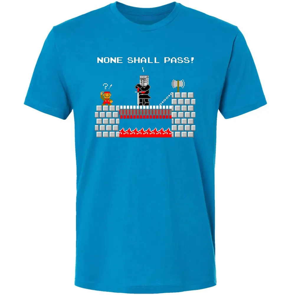 No Plumbers Shall Pass Premium Unisex T-shirt - 15