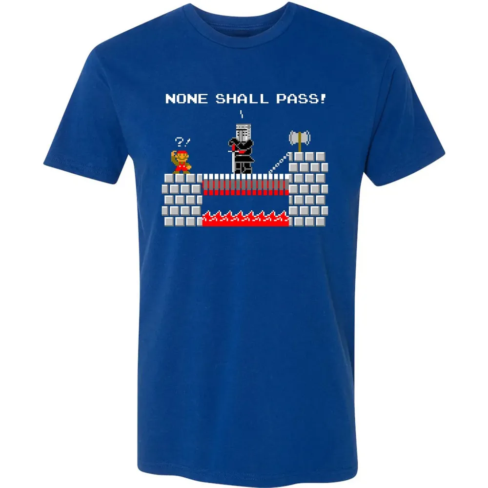 No Plumbers Shall Pass Premium Unisex T-shirt - 10