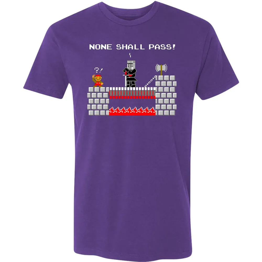 No Plumbers Shall Pass Premium Unisex T-shirt - 7
