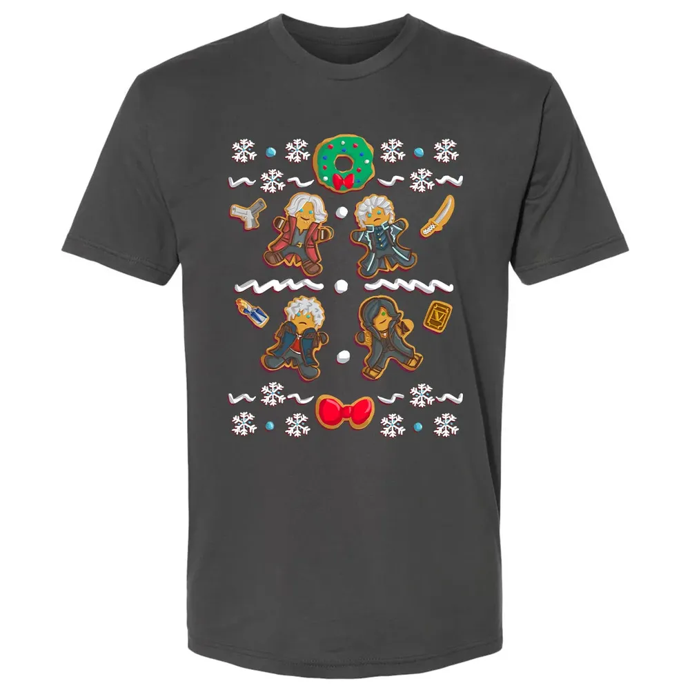 Devil May Cry Christmas Premium Unisex T-shirt - 8