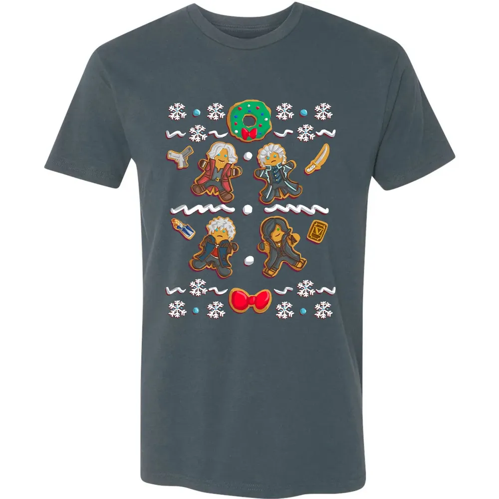 Devil May Cry Christmas Premium Unisex T-shirt - 14