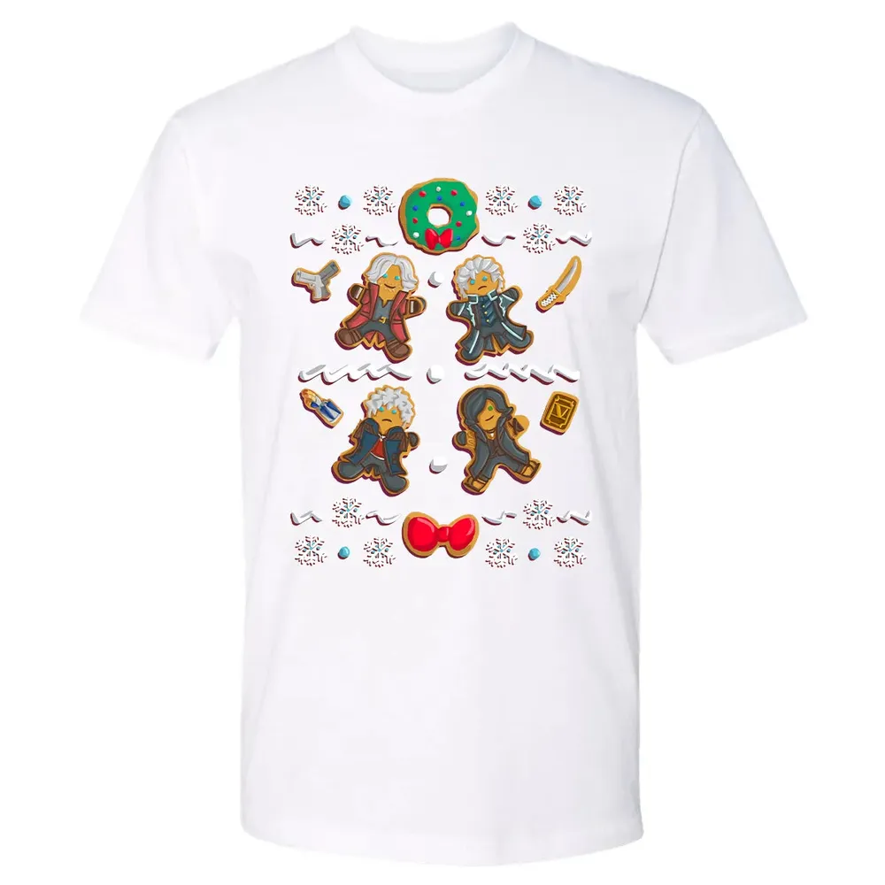 Devil May Cry Christmas Premium Unisex T-shirt - 4