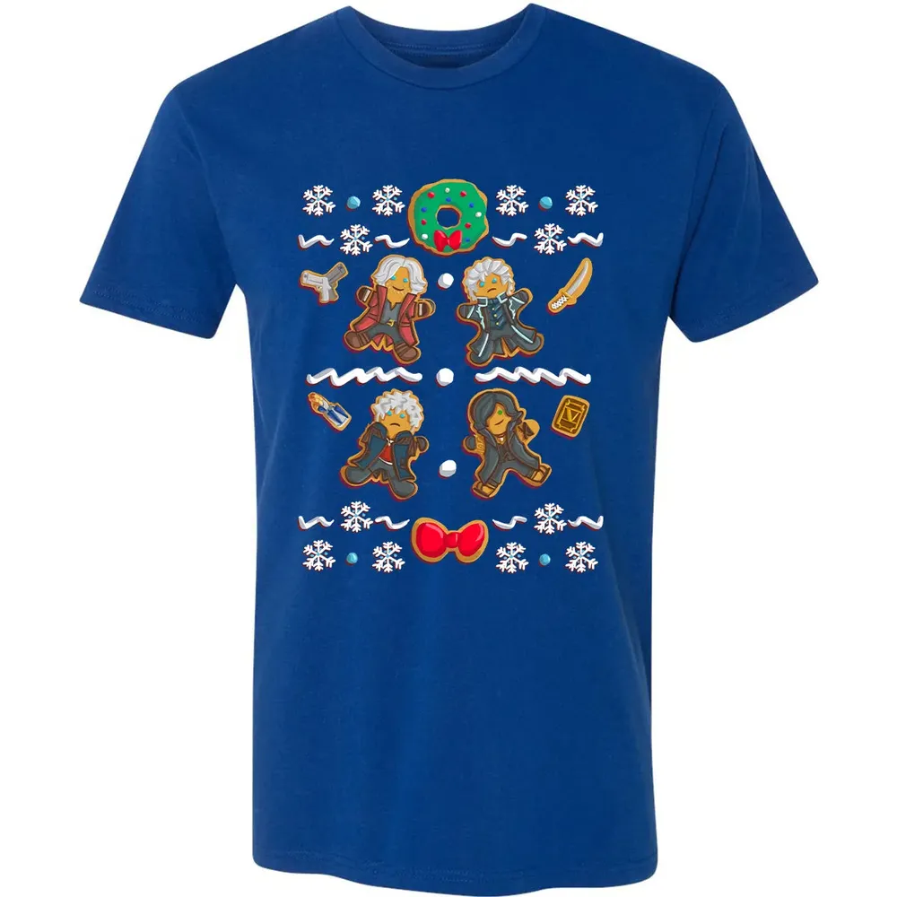 Devil May Cry Christmas Premium Unisex T-shirt - 10