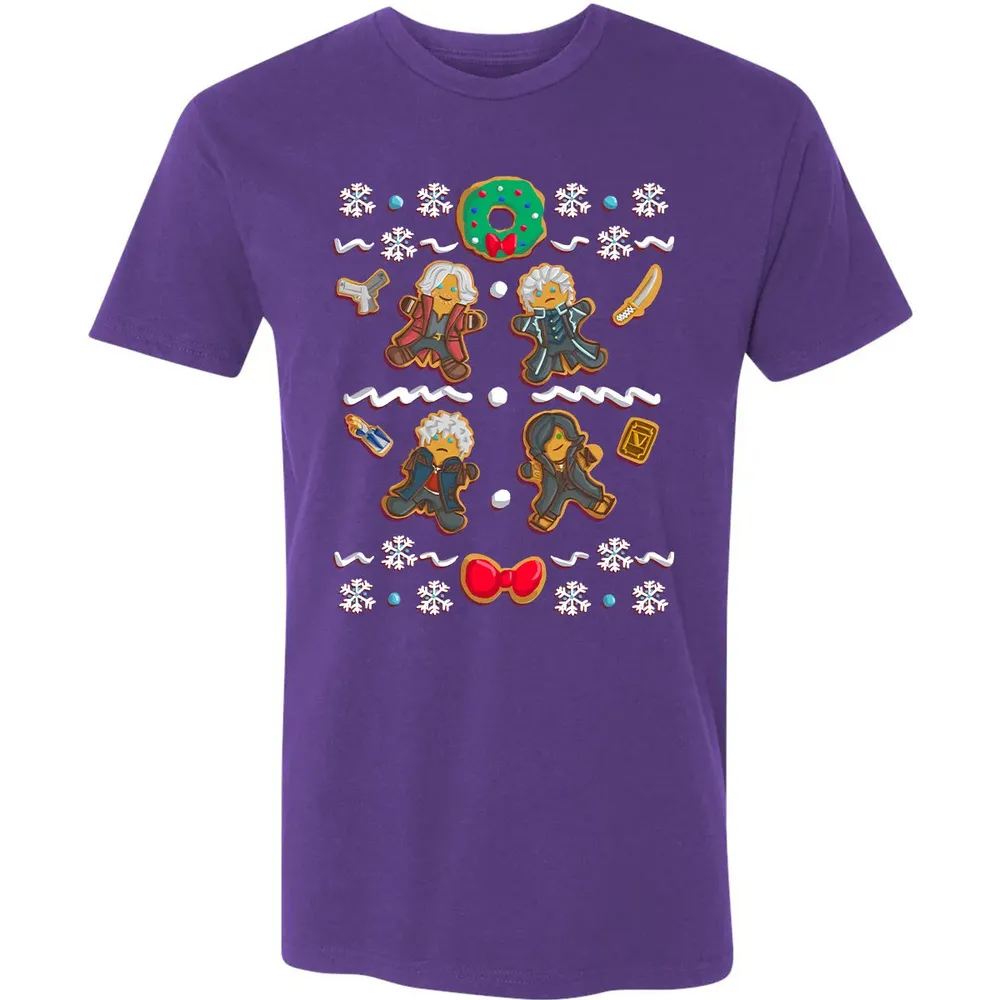 Devil May Cry Christmas Premium Unisex T-shirt - 7