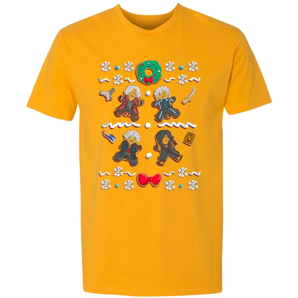 Devil May Cry Christmas Premium Unisex T-shirt - 11