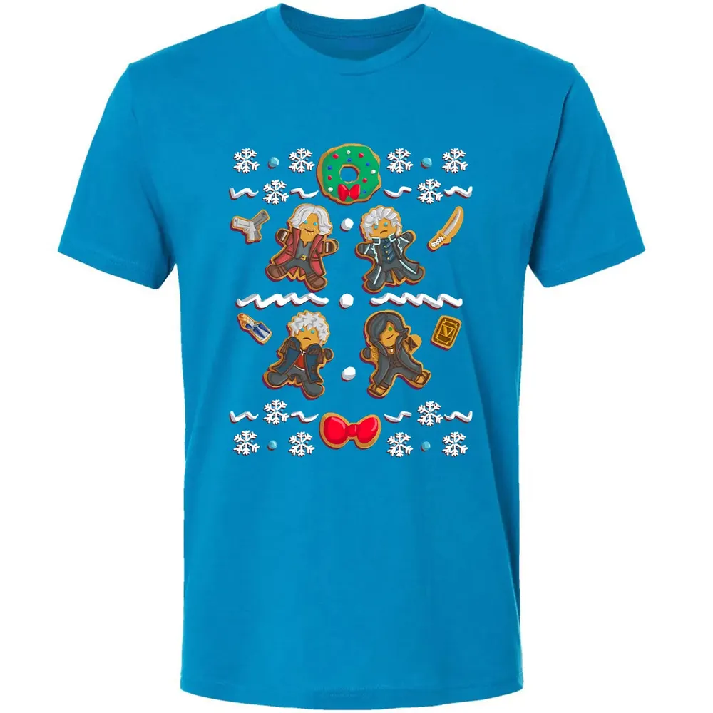 Devil May Cry Christmas Premium Unisex T-shirt - 15