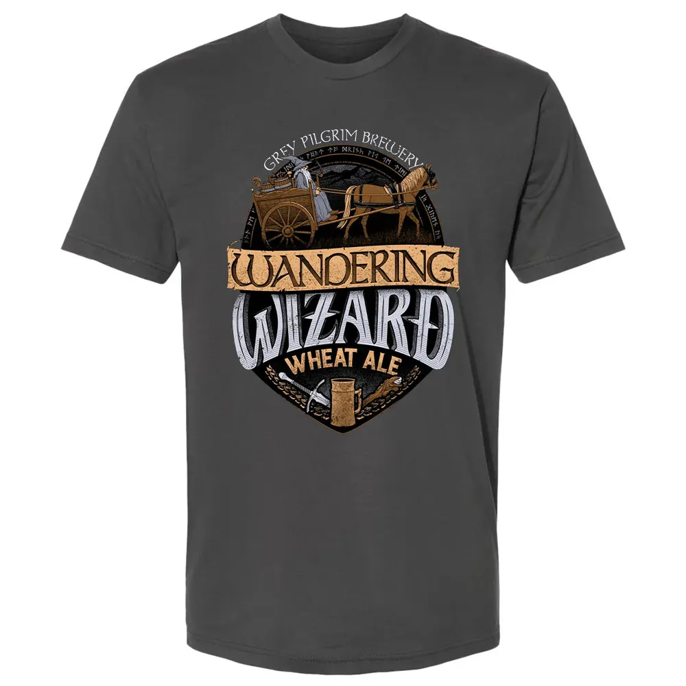 Wandering Wizard Wheat Ale Premium Unisex T-shirt - 8