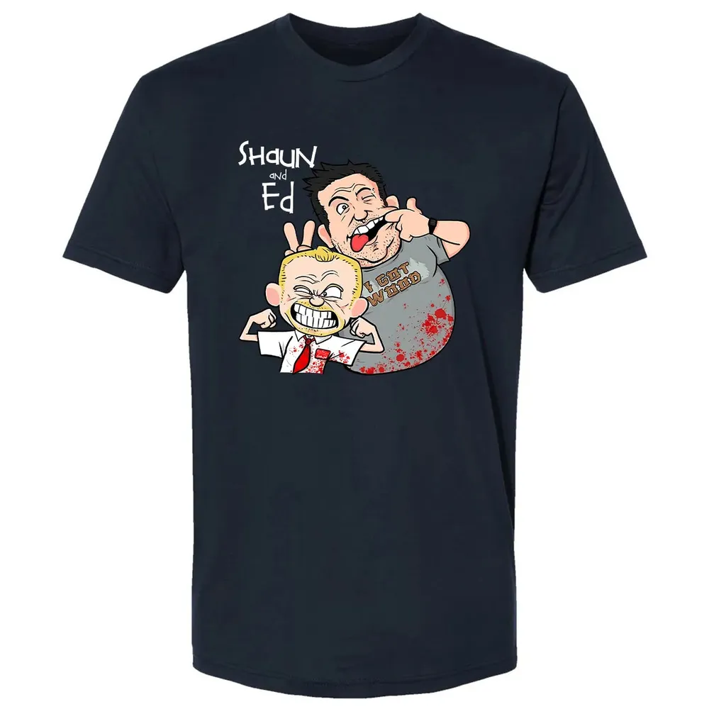 Shaun and Ed Premium Unisex T-shirt - 2