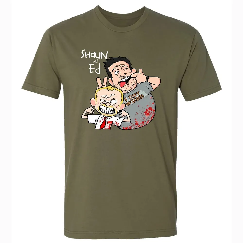 Shaun and Ed Premium Unisex T-shirt - 5