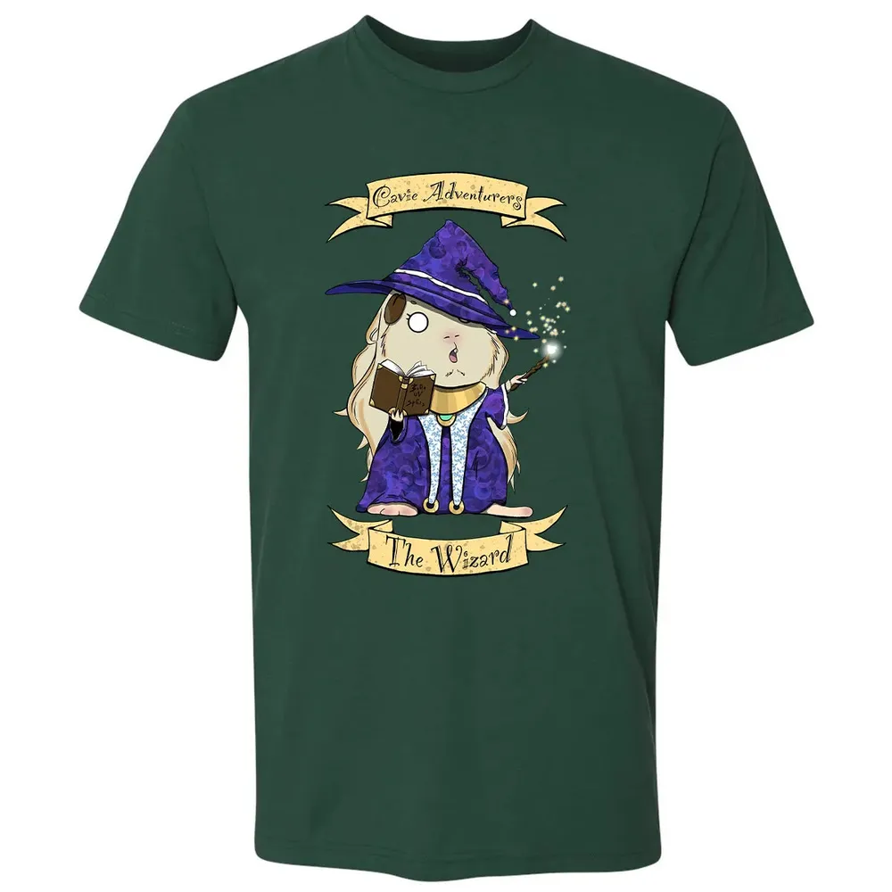 Cavie Adventurers - The Wizard Premium Unisex T-shirt - 12
