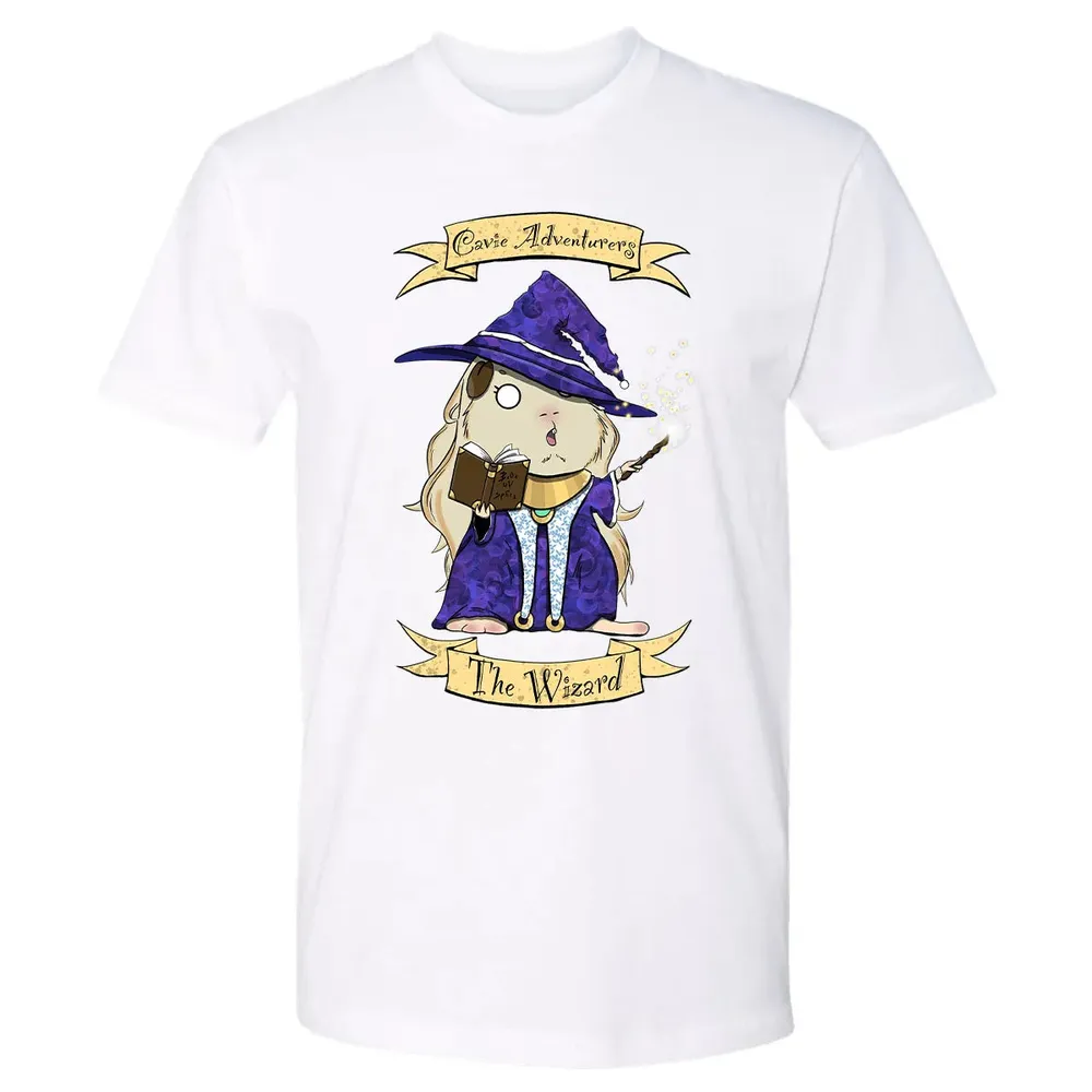 Cavie Adventurers - The Wizard Premium Unisex T-shirt - 4