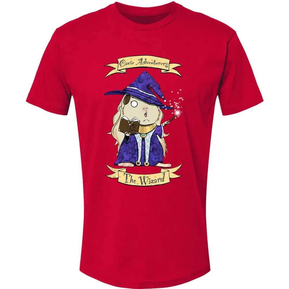 Cavie Adventurers - The Wizard Premium Unisex T-shirt - 6