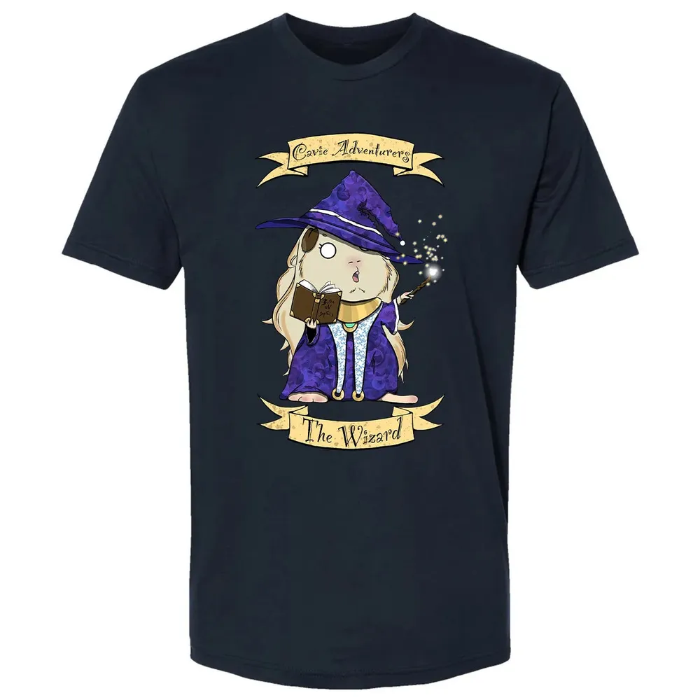Cavie Adventurers - The Wizard Premium Unisex T-shirt - 2
