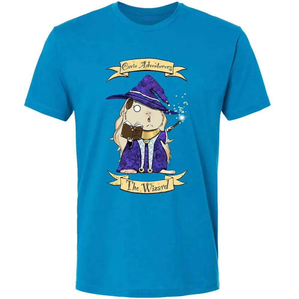 Cavie Adventurers - The Wizard Premium Unisex T-shirt - 15