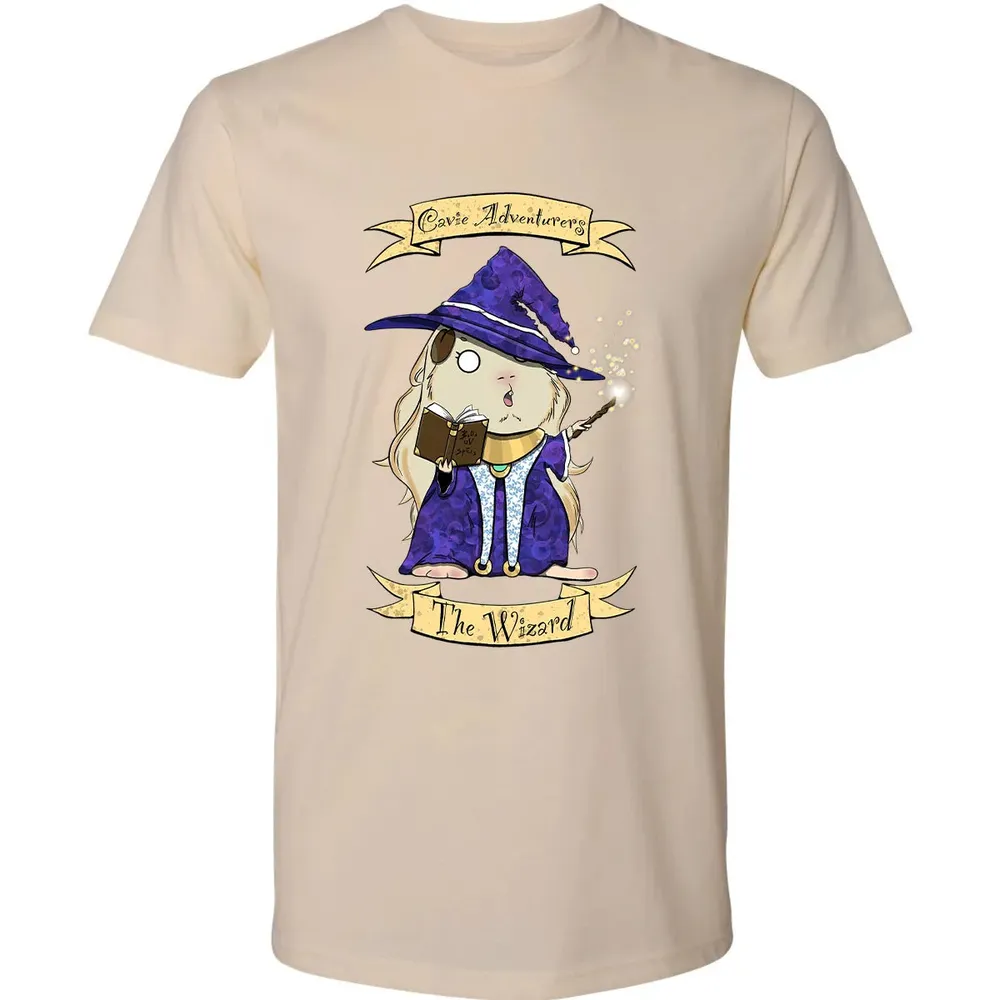 Cavie Adventurers - The Wizard Premium Unisex T-shirt - 13