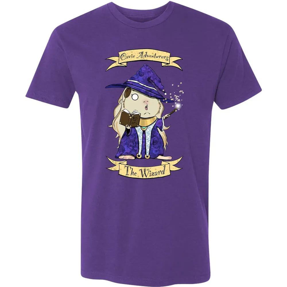 Cavie Adventurers - The Wizard Premium Unisex T-shirt - 7