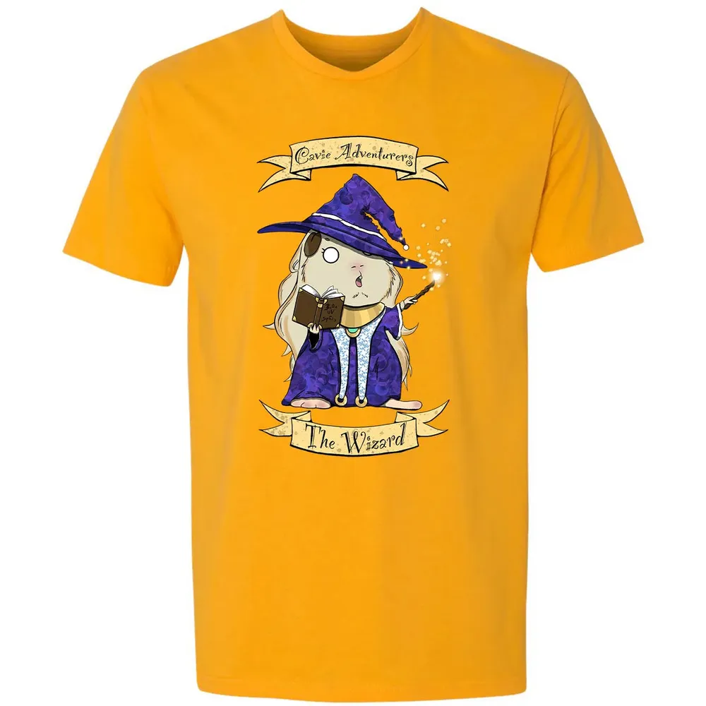 Cavie Adventurers - The Wizard Premium Unisex T-shirt - 11