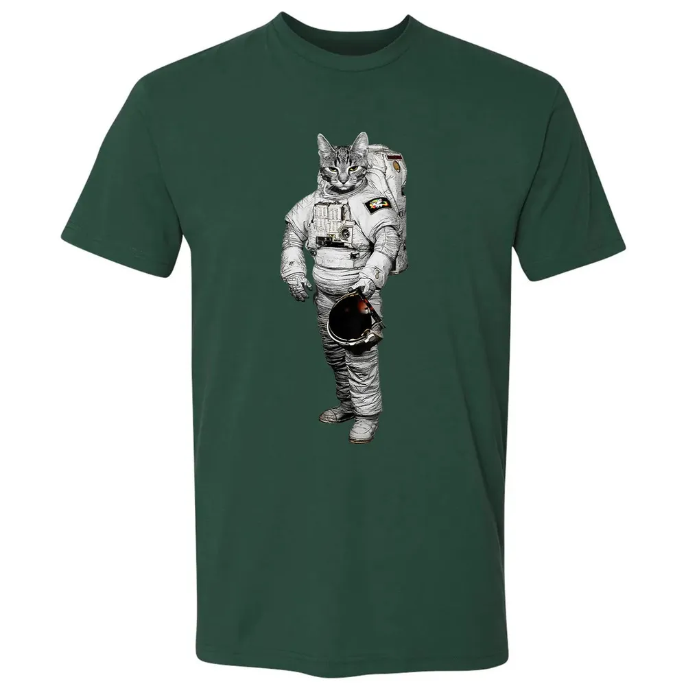 Space Cat   Gift for Cat Lovers Premium Unisex T-shirt - 12