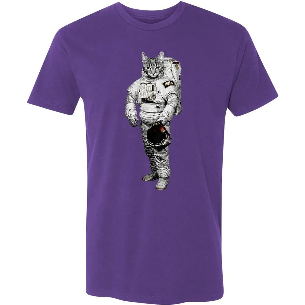 Space Cat   Gift for Cat Lovers Premium Unisex T-shirt - 7