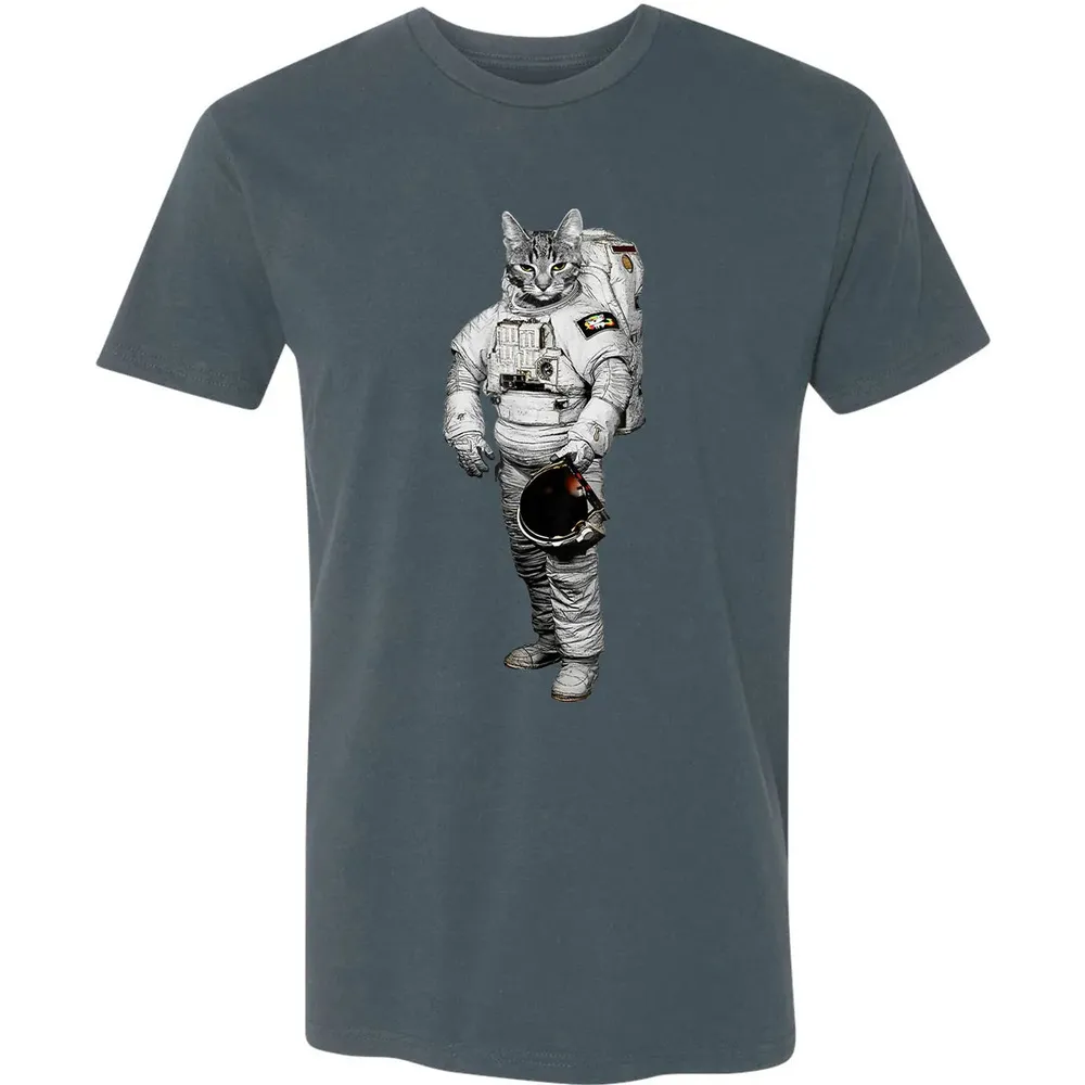 Space Cat   Gift for Cat Lovers Premium Unisex T-shirt - 14