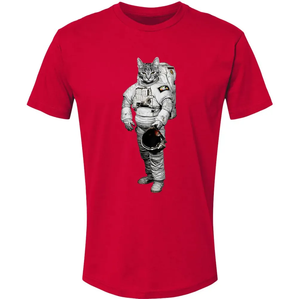 Space Cat   Gift for Cat Lovers Premium Unisex T-shirt - 6